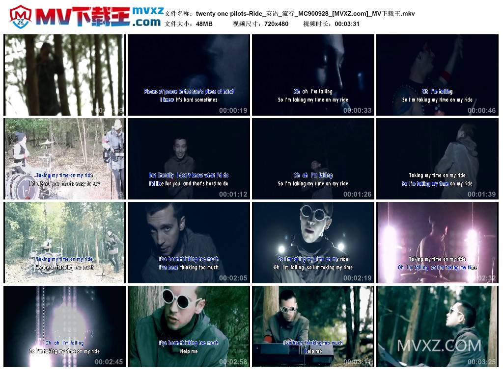 twenty one pilots-Ride_英语_流行_MC900928